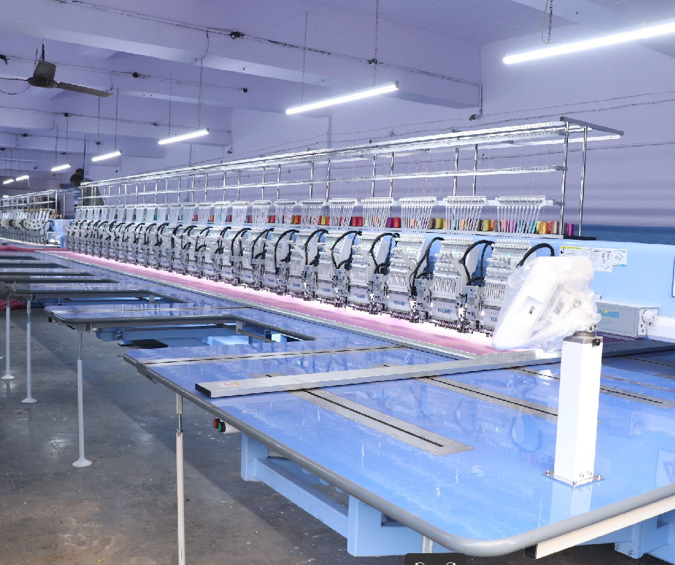 Twin Sequence With Cording Embroidery Machine
